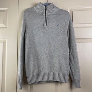 American Eagle Men’s Quarter ZIP sweater.